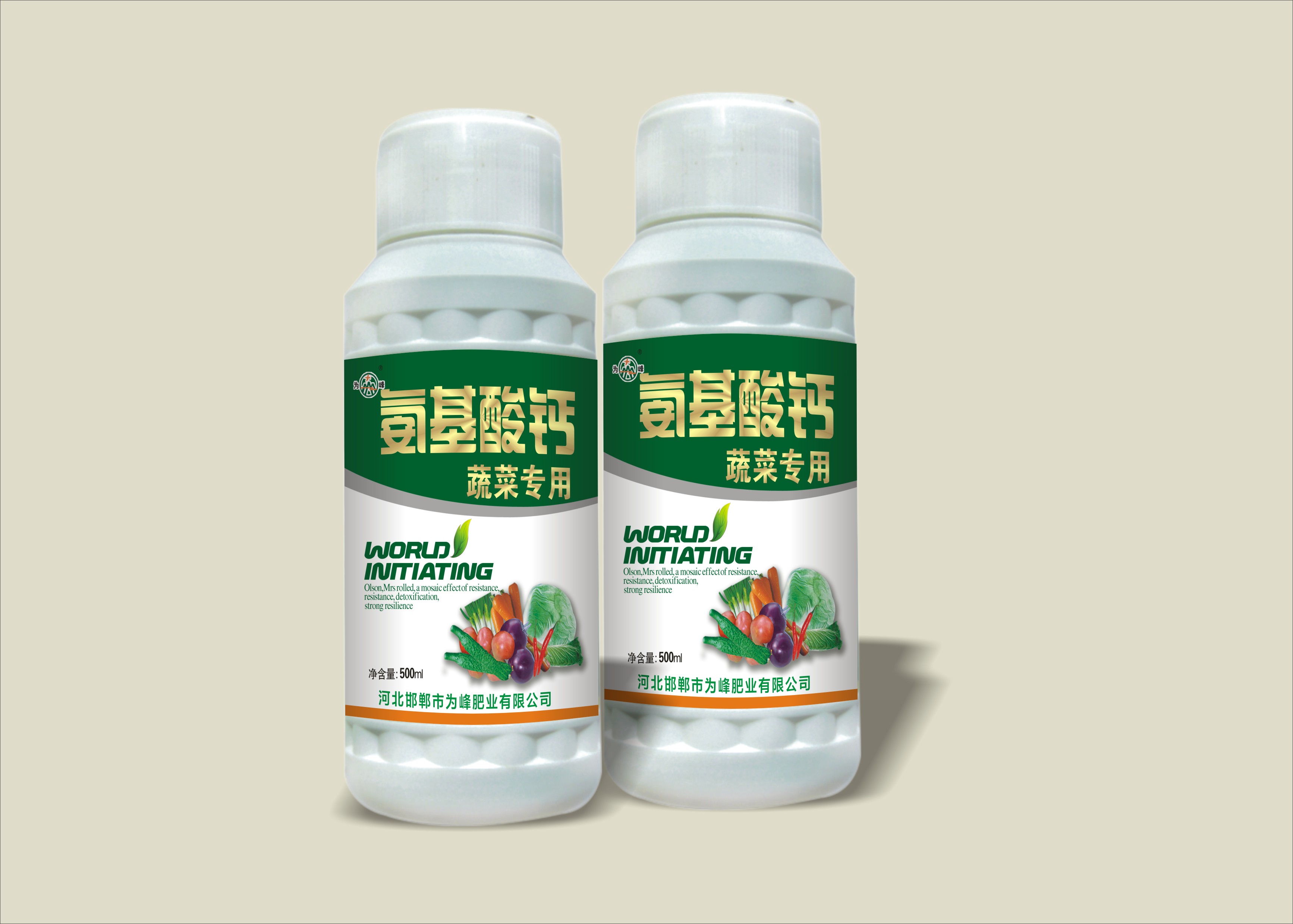 氨基酸钙 为峰肥业助果树蔬菜生长的通用叶面肥与微量元素调节剂